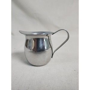 Vollrath 46003 Stainless Steel 3 Ounce Bell Creamer Pitcher serving